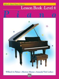 00-2110 Alfred's Basic Piano Library: Lesson Book 4