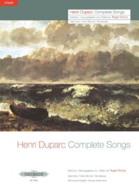 Duparc Complete Songs, for High Voice & Piano