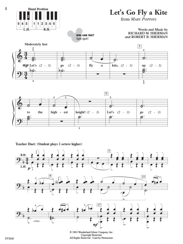 Faber PlayTime Piano: Disney - Level 1