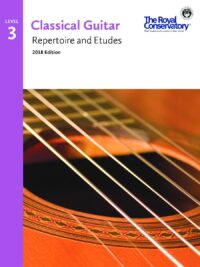 g5r03 RCM 2018 Classical Guitar Repertoire and Etudes - Level 3