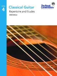 g5r04 RCM 2018 Classical Guitar Repertoire and Etudes - Level 4