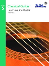 g5r05 RCM 2018 Classical Guitar Repertoire and Etudes - Level 5