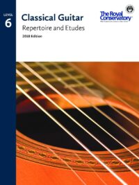g5r06 RCM 2018 Classical Guitar Repertoire and Etudes - Level 6