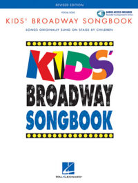 Kid's Broadway Songbook w/Audio