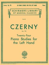 Czerny: 24 Studies for the Left Hand, Op. 718