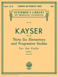 Kayser 36 Elementary & Progressive Studies Complete