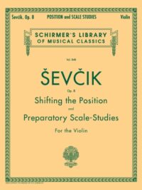 hl50256660 Ševcik - Shifting the Position and Preparatory Scale-Studies for the Violin (Op. 8)