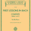 hl50486403 Bach - First Lessons in Bach Complete (Carroll)