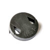 mute-front Tourte violin mute, round, 2 holes